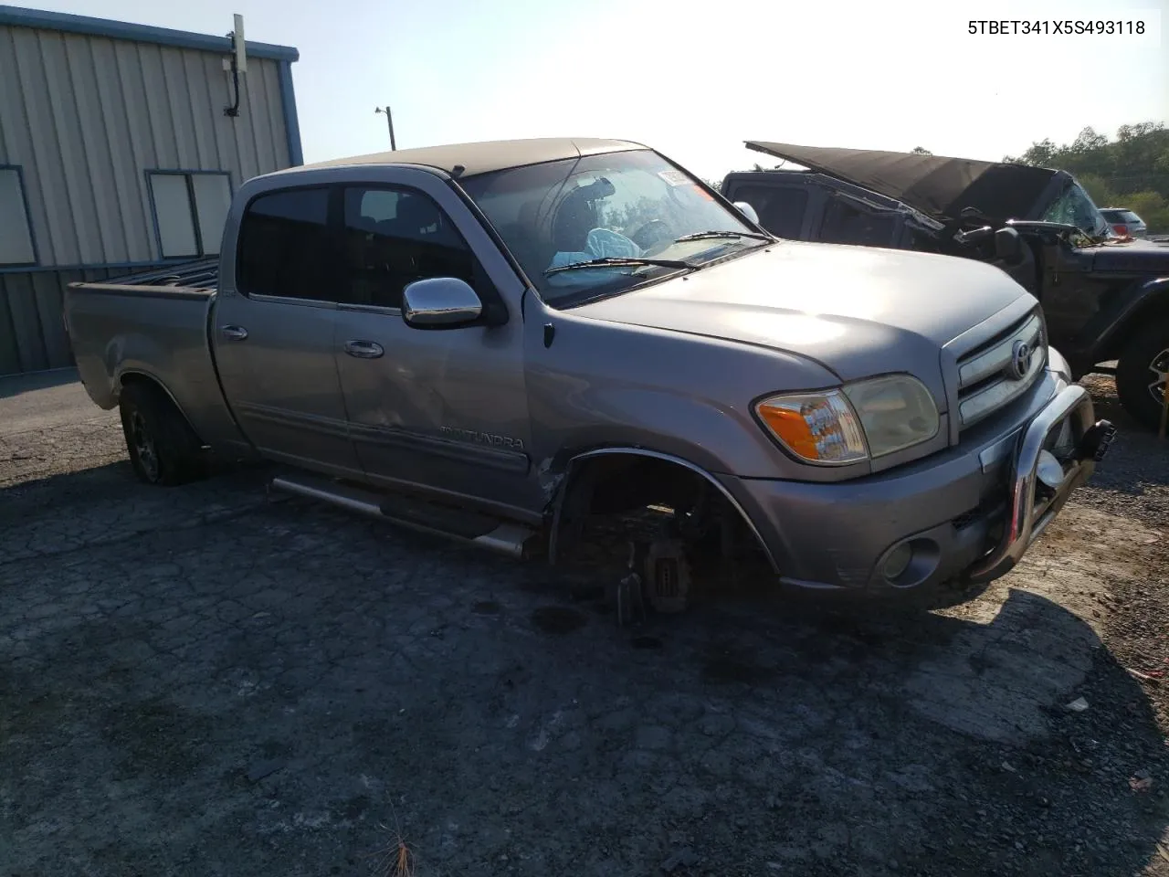 2005 Toyota Tundra Double Cab Sr5 VIN: 5TBET341X5S493118 Lot: 62902514