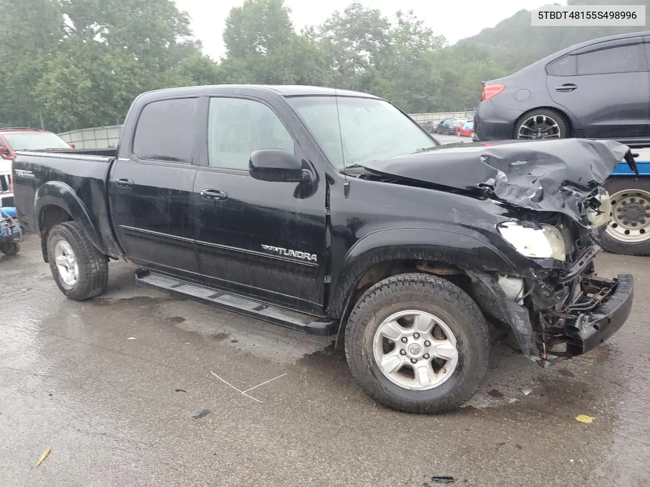 2005 Toyota Tundra Double Cab Limited VIN: 5TBDT48155S498996 Lot: 63460374