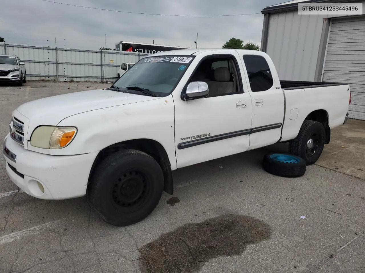 2005 Toyota Tundra Access Cab Sr5 VIN: 5TBRU34125S445496 Lot: 64545704