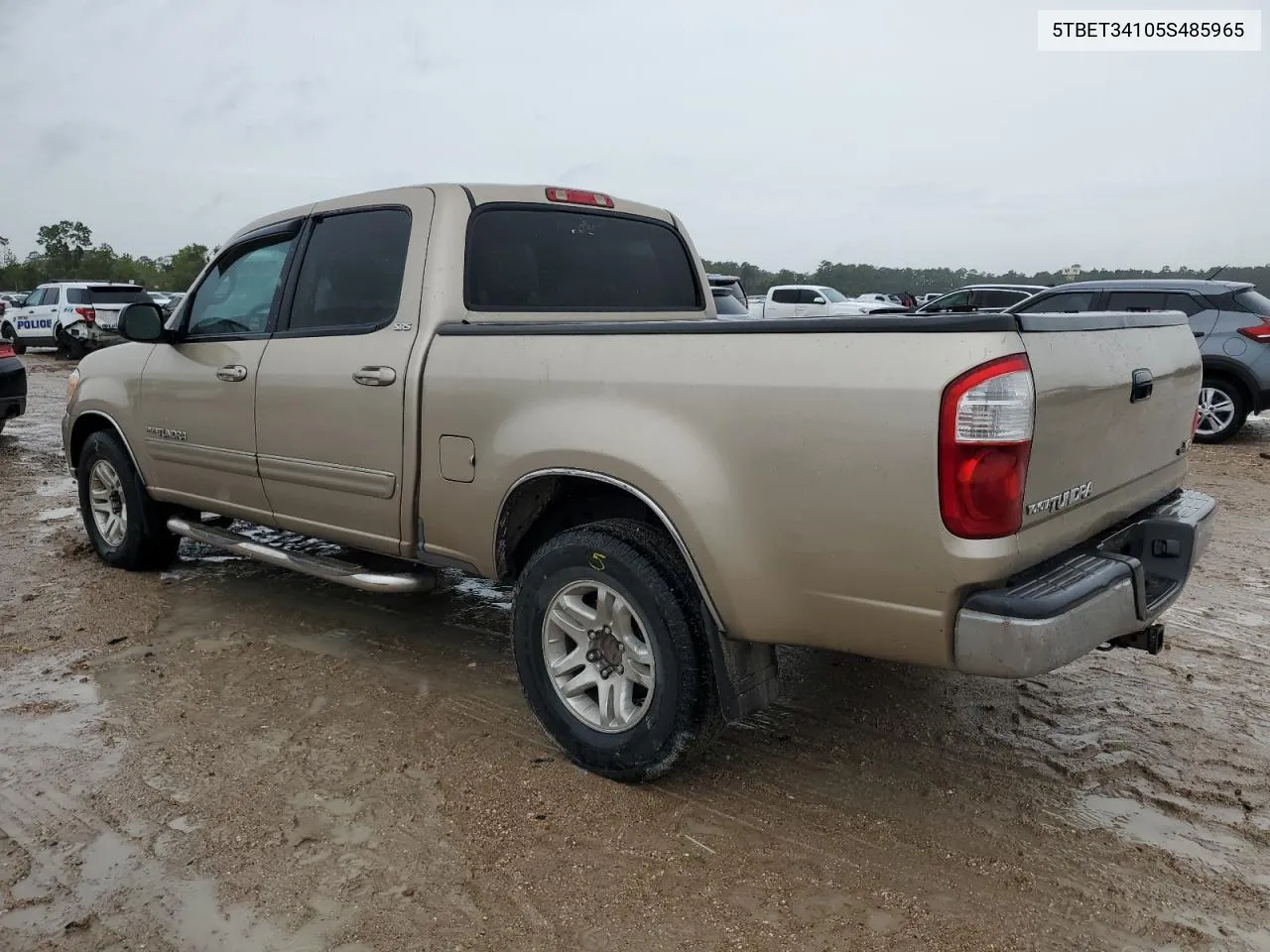 2005 Toyota Tundra Double Cab Sr5 VIN: 5TBET34105S485965 Lot: 64870014