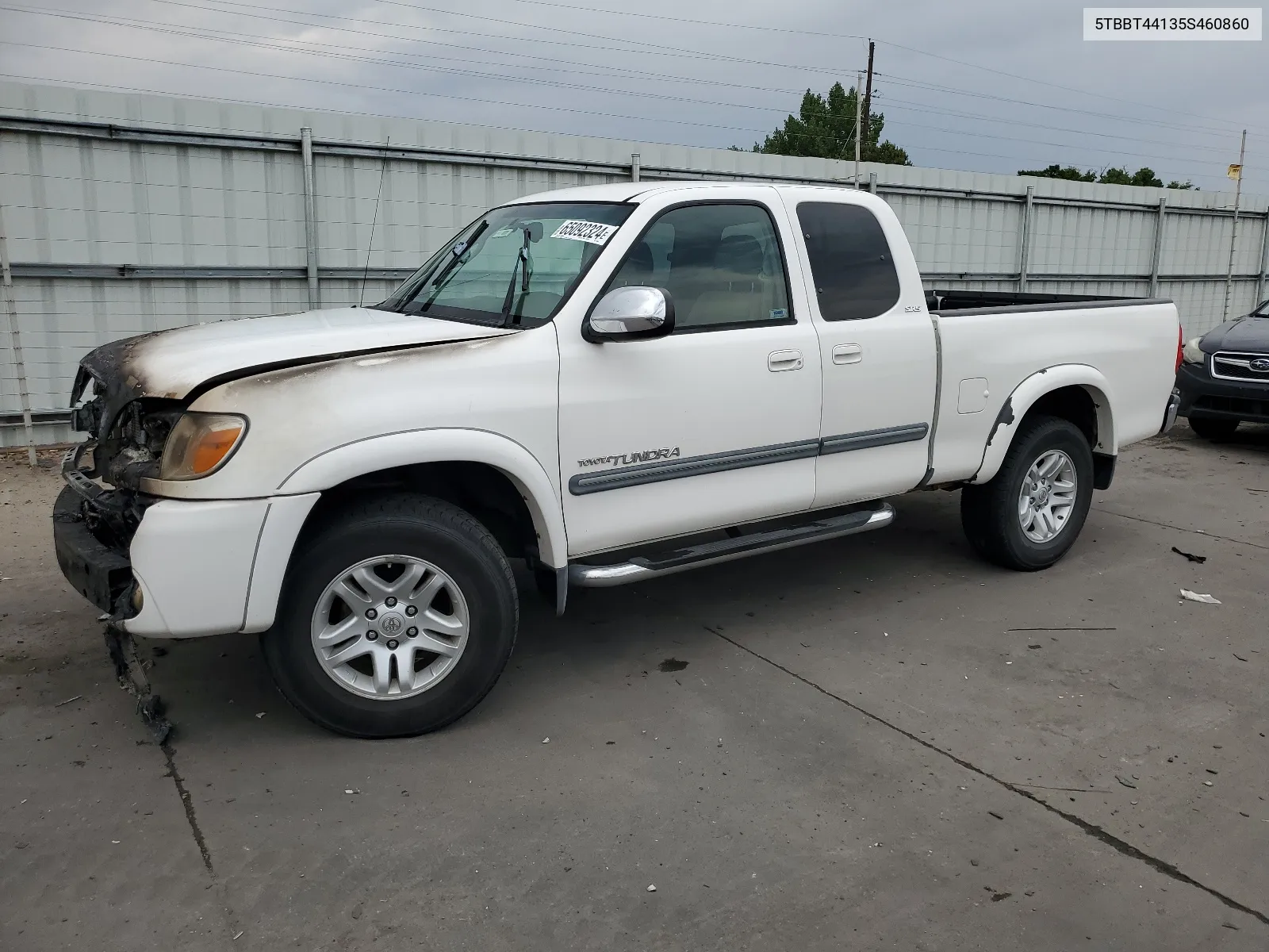 2005 Toyota Tundra Access Cab Sr5 VIN: 5TBBT44135S460860 Lot: 65092324