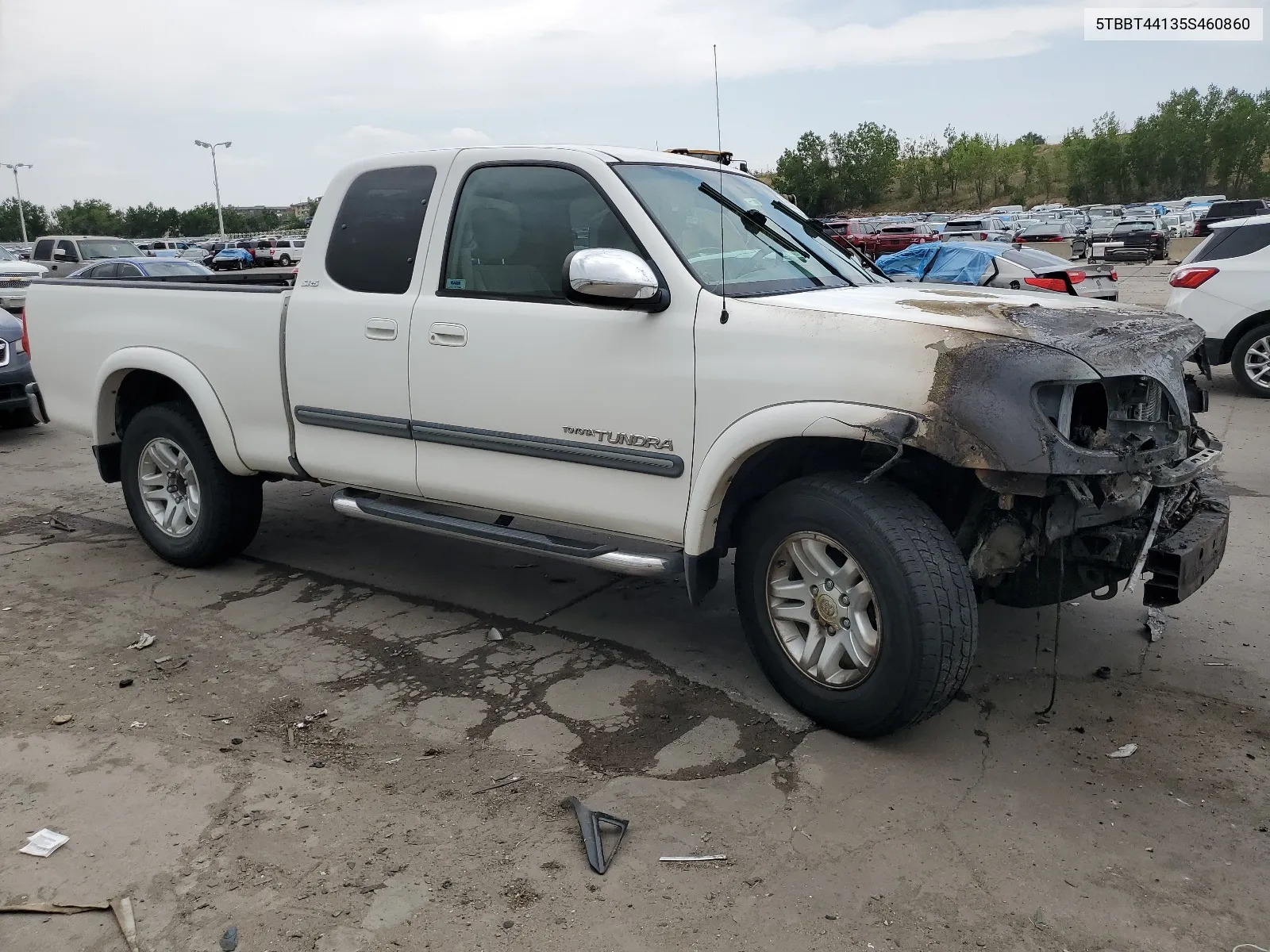 2005 Toyota Tundra Access Cab Sr5 VIN: 5TBBT44135S460860 Lot: 65092324