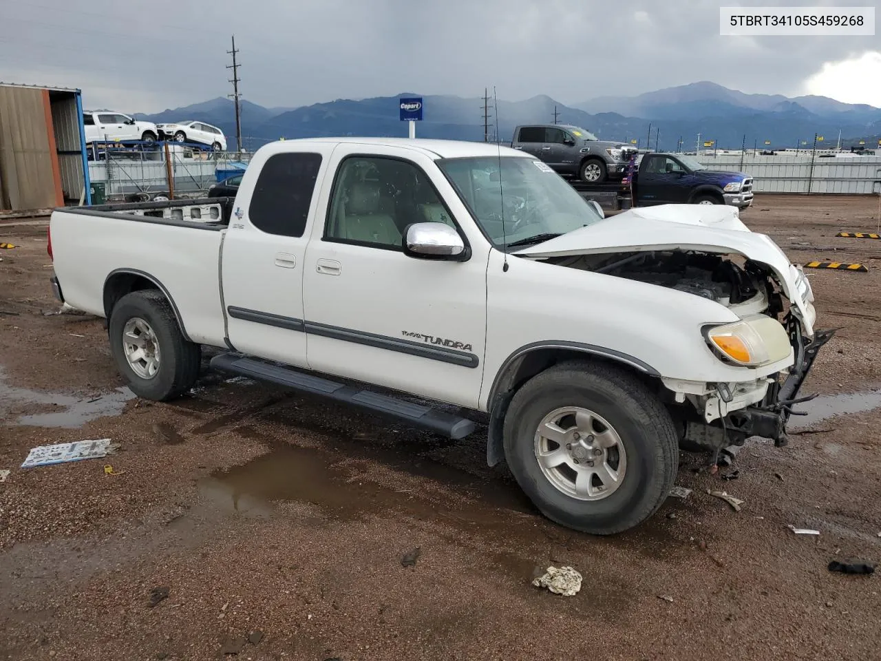 2005 Toyota Tundra Access Cab Sr5 VIN: 5TBRT34105S459268 Lot: 66299594