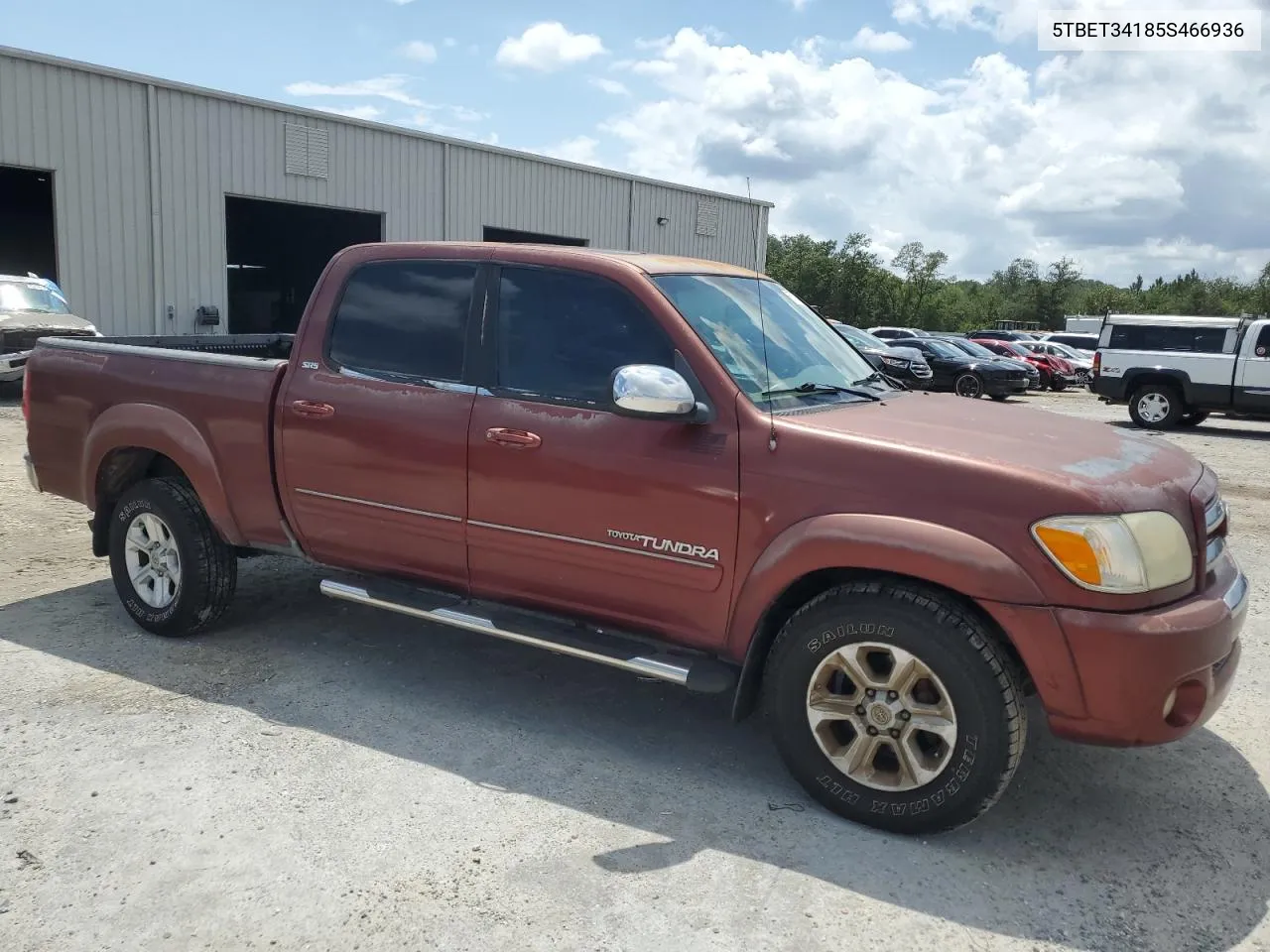 2005 Toyota Tundra Double Cab Sr5 VIN: 5TBET34185S466936 Lot: 67732754