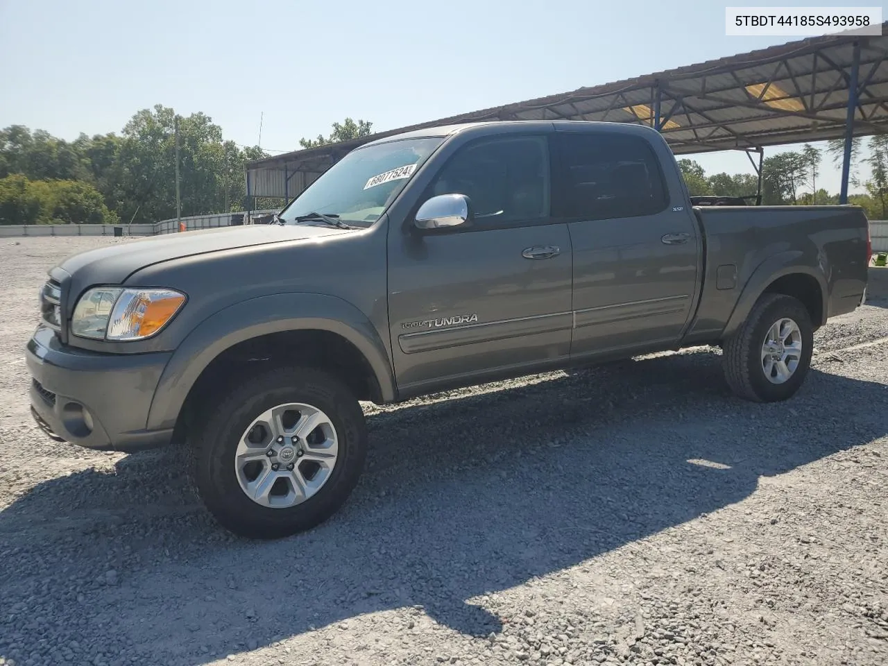 2005 Toyota Tundra Double Cab Sr5 VIN: 5TBDT44185S493958 Lot: 68077524