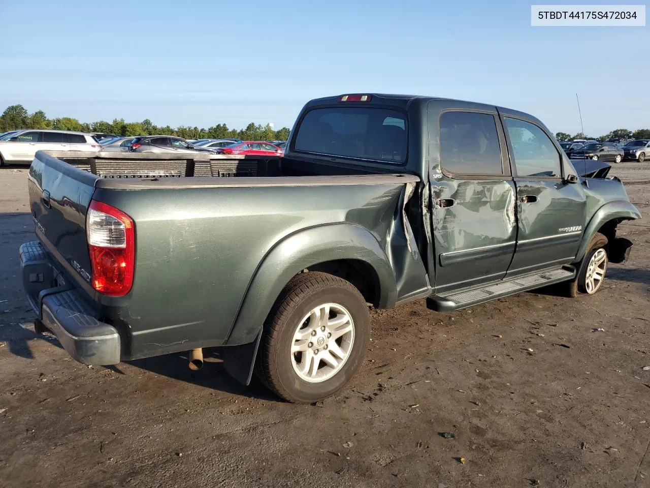 2005 Toyota Tundra Double Cab Sr5 VIN: 5TBDT44175S472034 Lot: 68081124