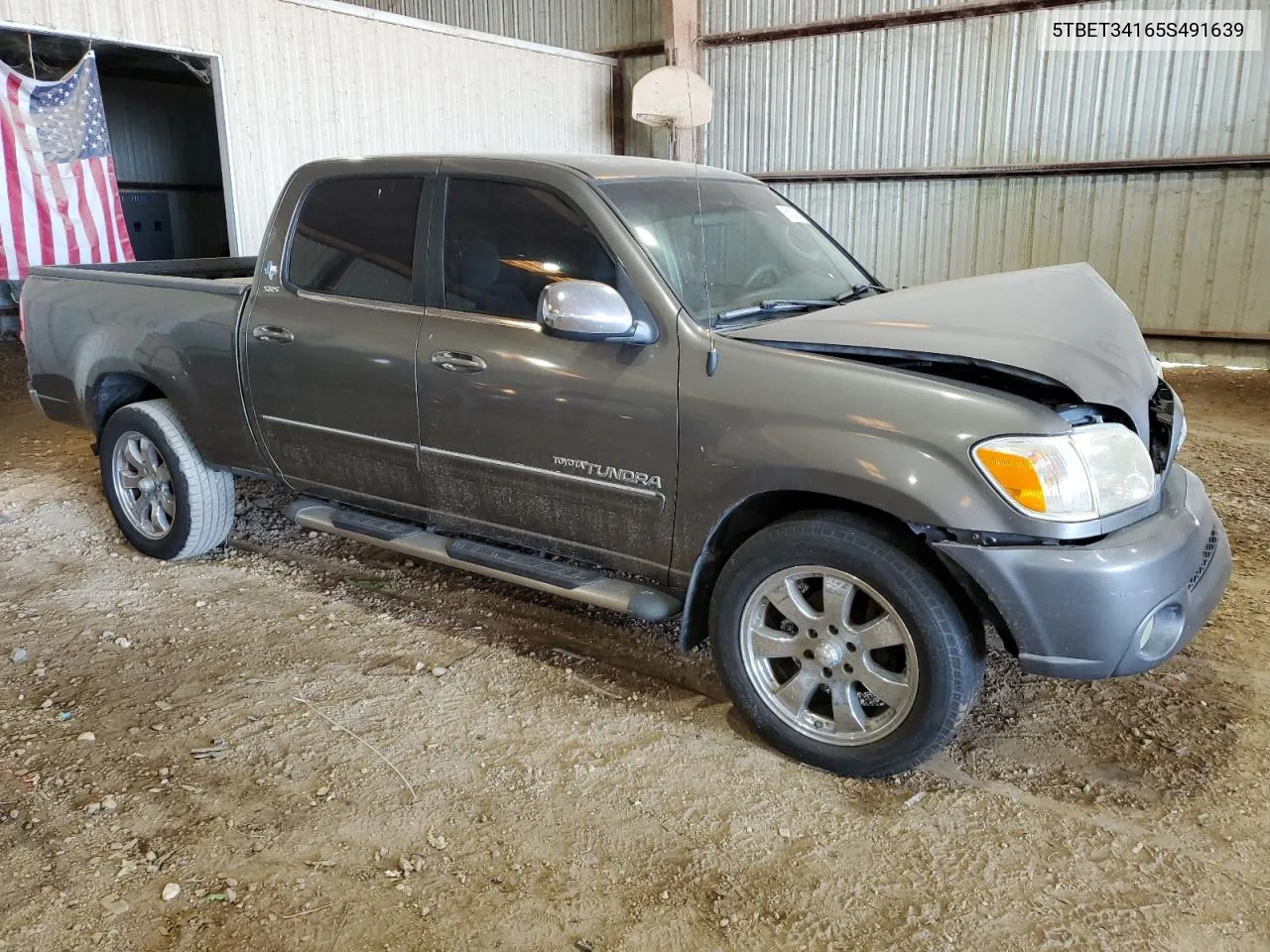 2005 Toyota Tundra Double Cab Sr5 VIN: 5TBET34165S491639 Lot: 68104534