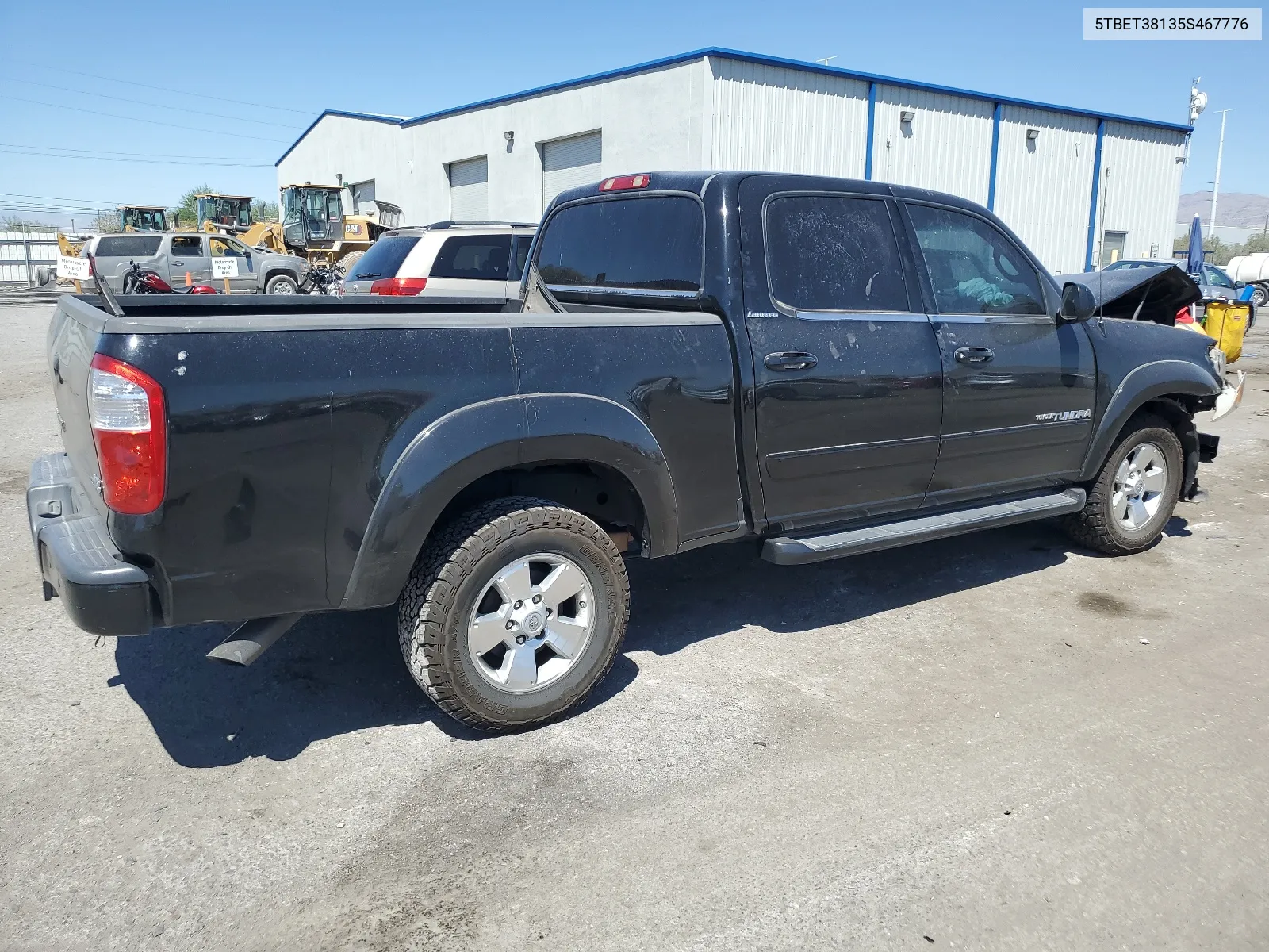 2005 Toyota Tundra Double Cab Limited VIN: 5TBET38135S467776 Lot: 68302954