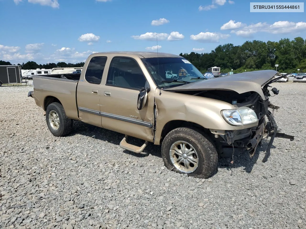 2005 Toyota Tundra Access Cab Sr5 VIN: 5TBRU34155S444861 Lot: 68342374