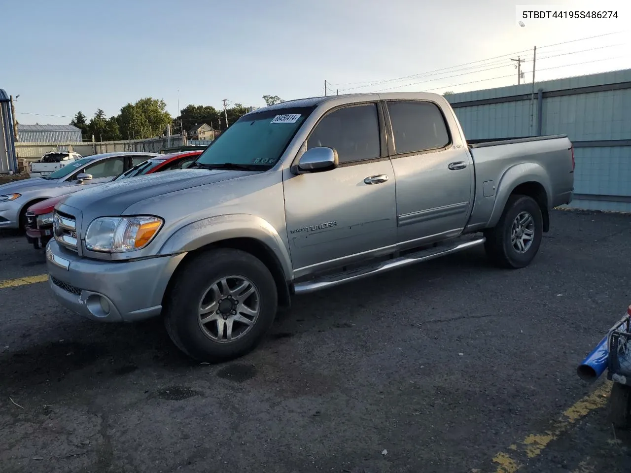 5TBDT44195S486274 2005 Toyota Tundra Double Cab Sr5