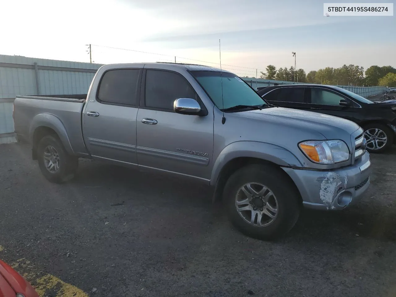 5TBDT44195S486274 2005 Toyota Tundra Double Cab Sr5