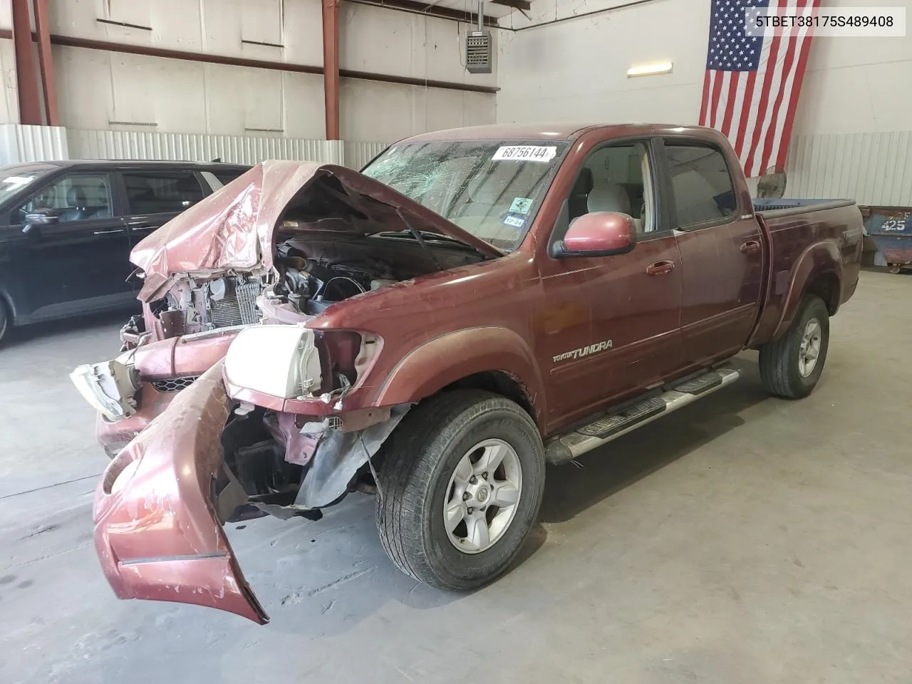 2005 Toyota Tundra Double Cab Limited VIN: 5TBET38175S489408 Lot: 68756144