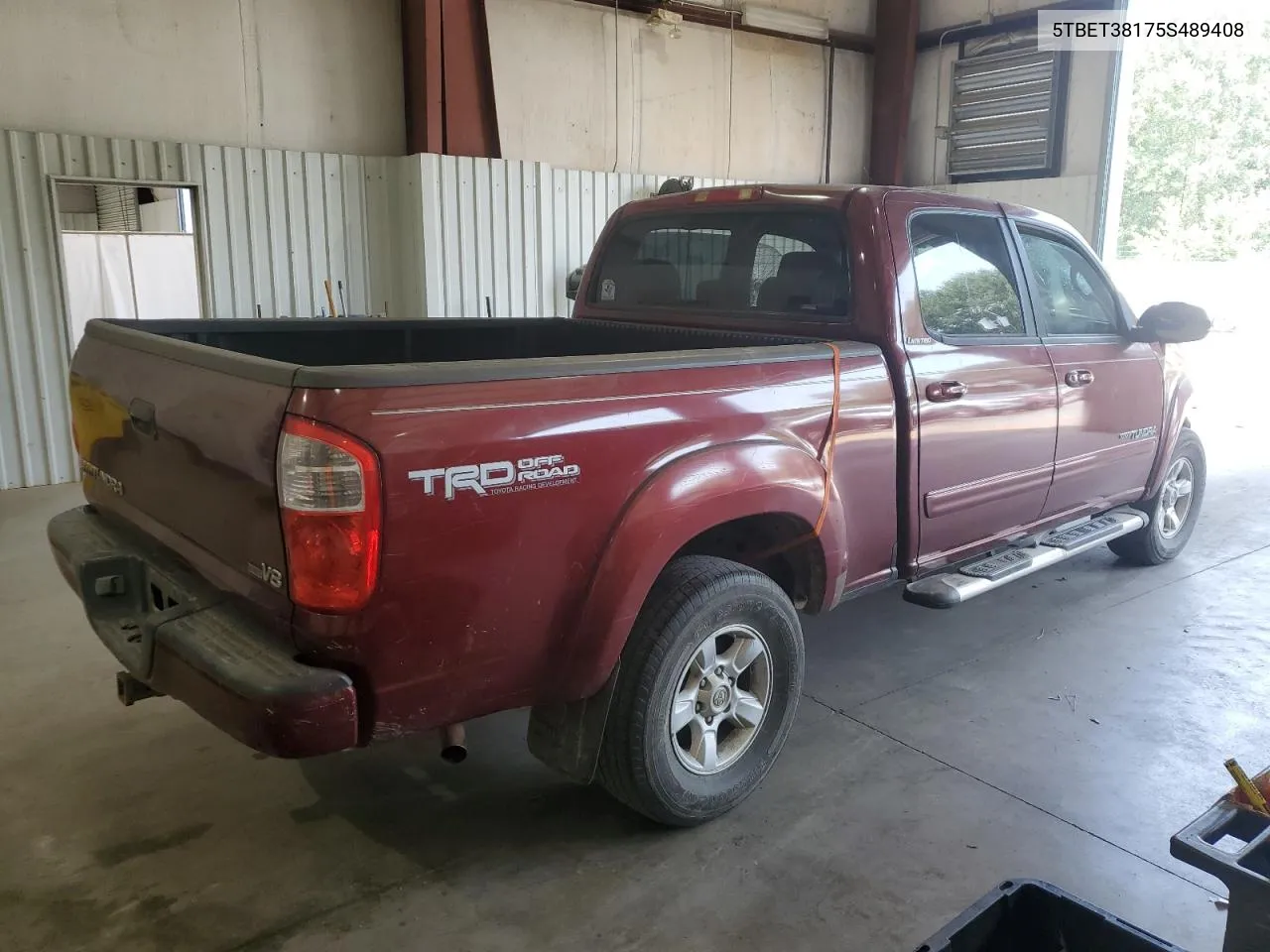 2005 Toyota Tundra Double Cab Limited VIN: 5TBET38175S489408 Lot: 68756144