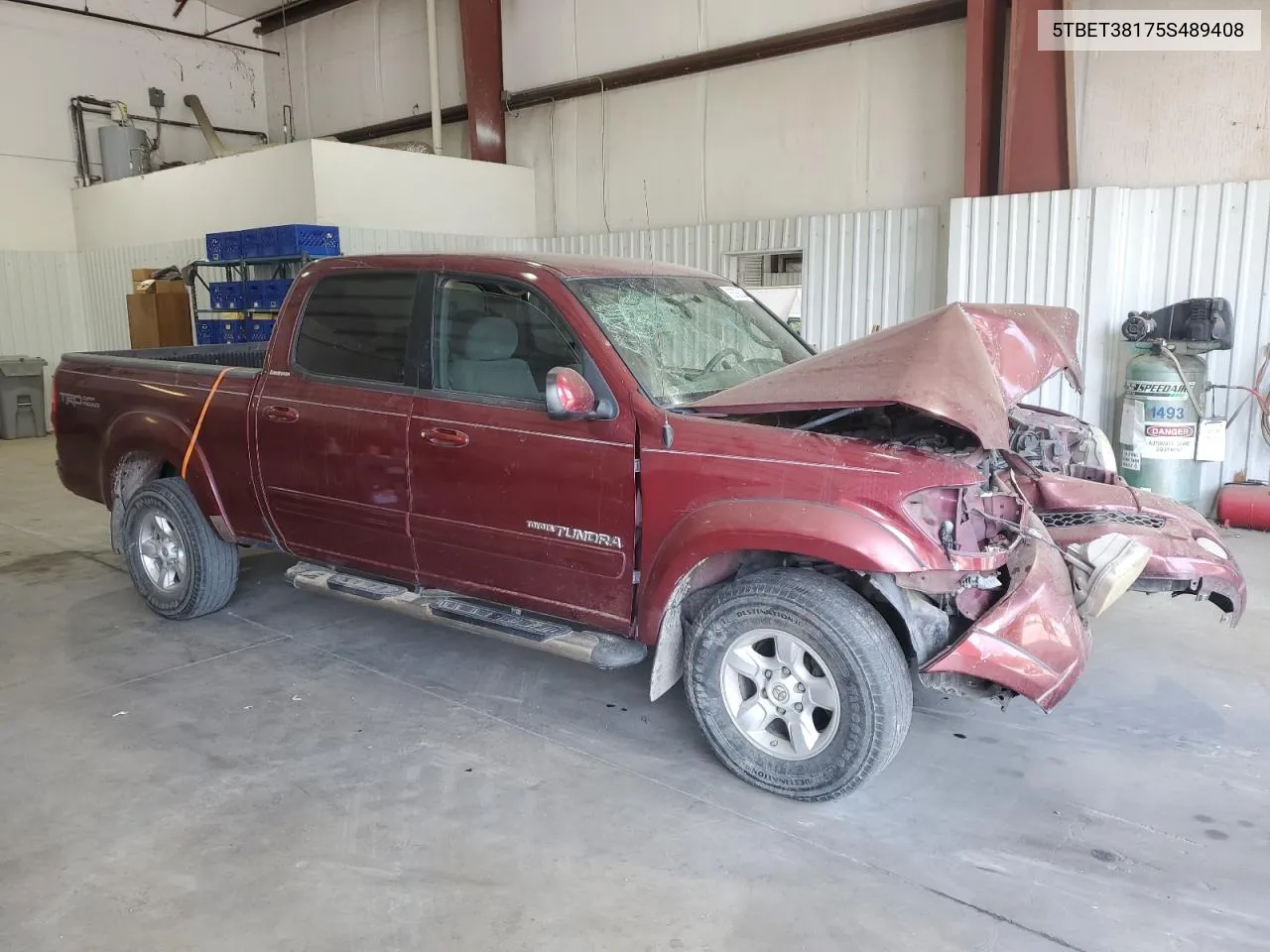 2005 Toyota Tundra Double Cab Limited VIN: 5TBET38175S489408 Lot: 68756144