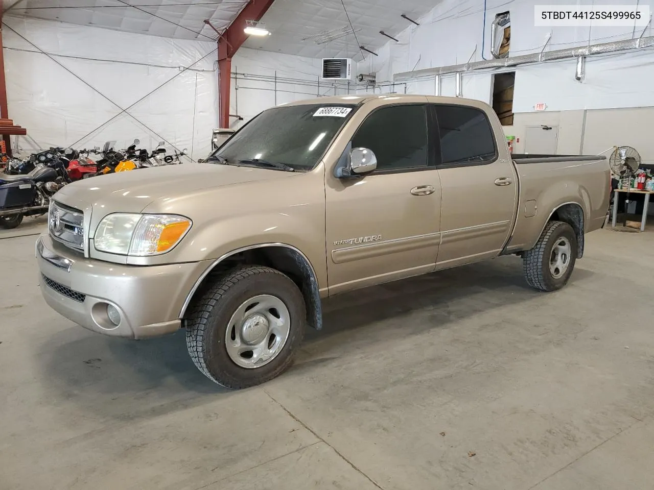 2005 Toyota Tundra Double Cab Sr5 VIN: 5TBDT44125S499965 Lot: 68867734