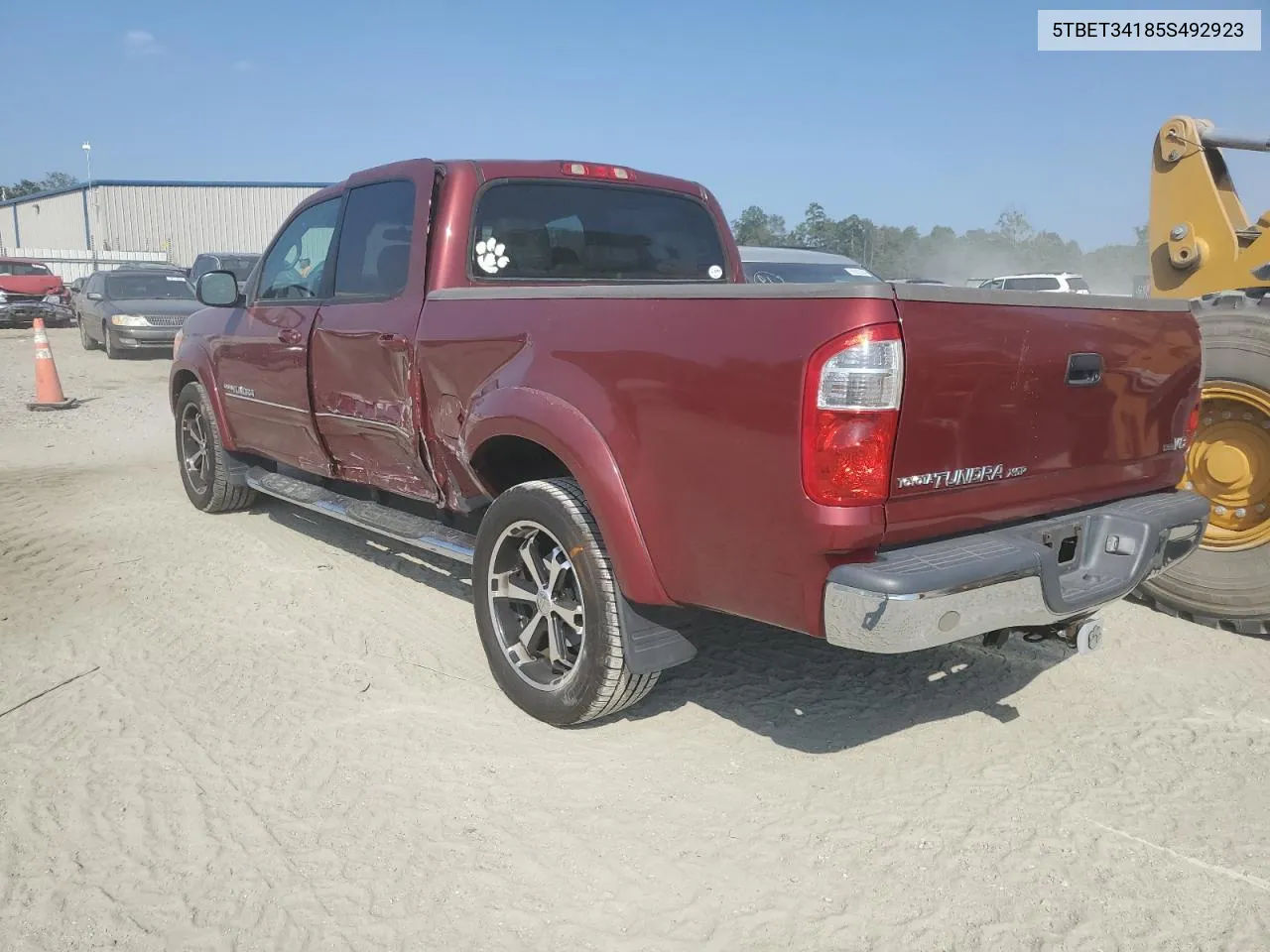 2005 Toyota Tundra Double Cab Sr5 VIN: 5TBET34185S492923 Lot: 69258734