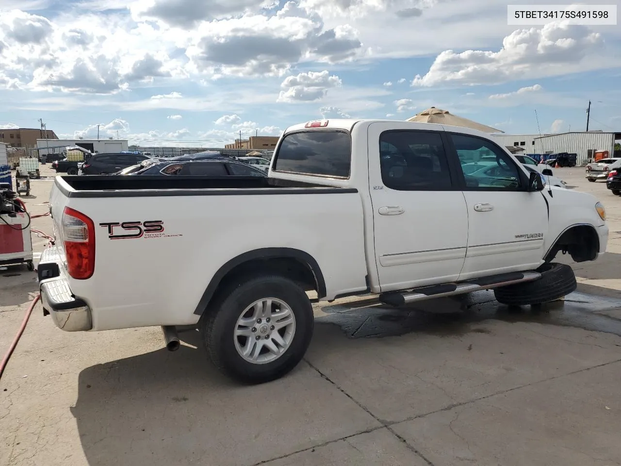 2005 Toyota Tundra Double Cab Sr5 VIN: 5TBET34175S491598 Lot: 69443004