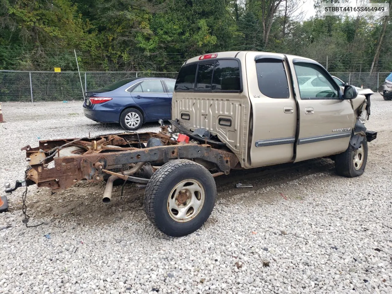 2005 Toyota Tundra Access Cab Sr5 VIN: 5TBBT44165S464949 Lot: 69453934