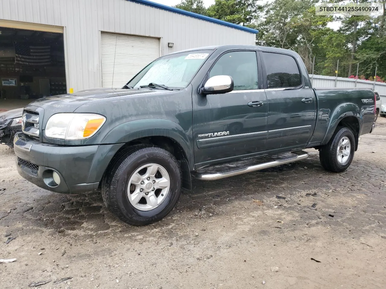 2005 Toyota Tundra Double Cab Sr5 VIN: 5TBDT44125S490974 Lot: 69465374