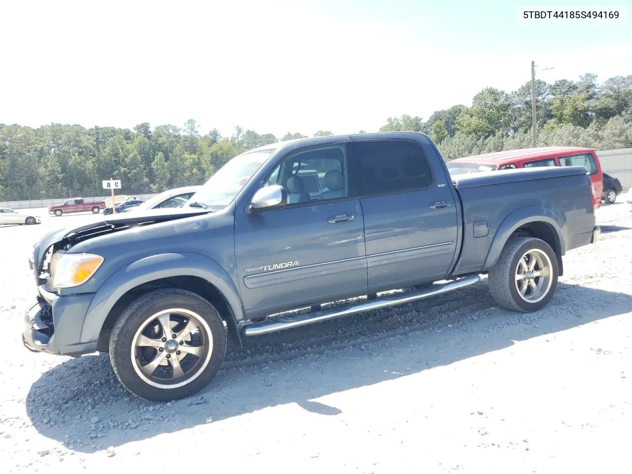 2005 Toyota Tundra Double Cab Sr5 VIN: 5TBDT44185S494169 Lot: 69719374