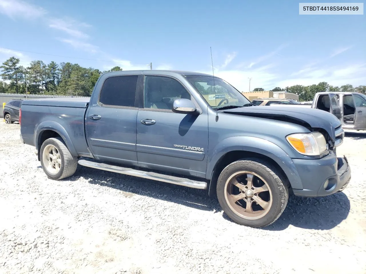 2005 Toyota Tundra Double Cab Sr5 VIN: 5TBDT44185S494169 Lot: 69719374