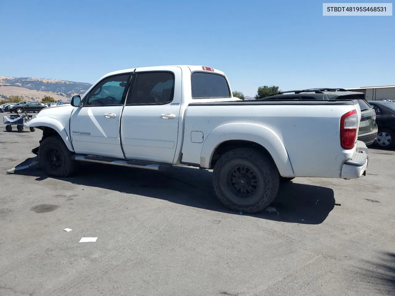 2005 Toyota Tundra Double Cab Limited VIN: 5TBDT48195S468531 Lot: 69719584