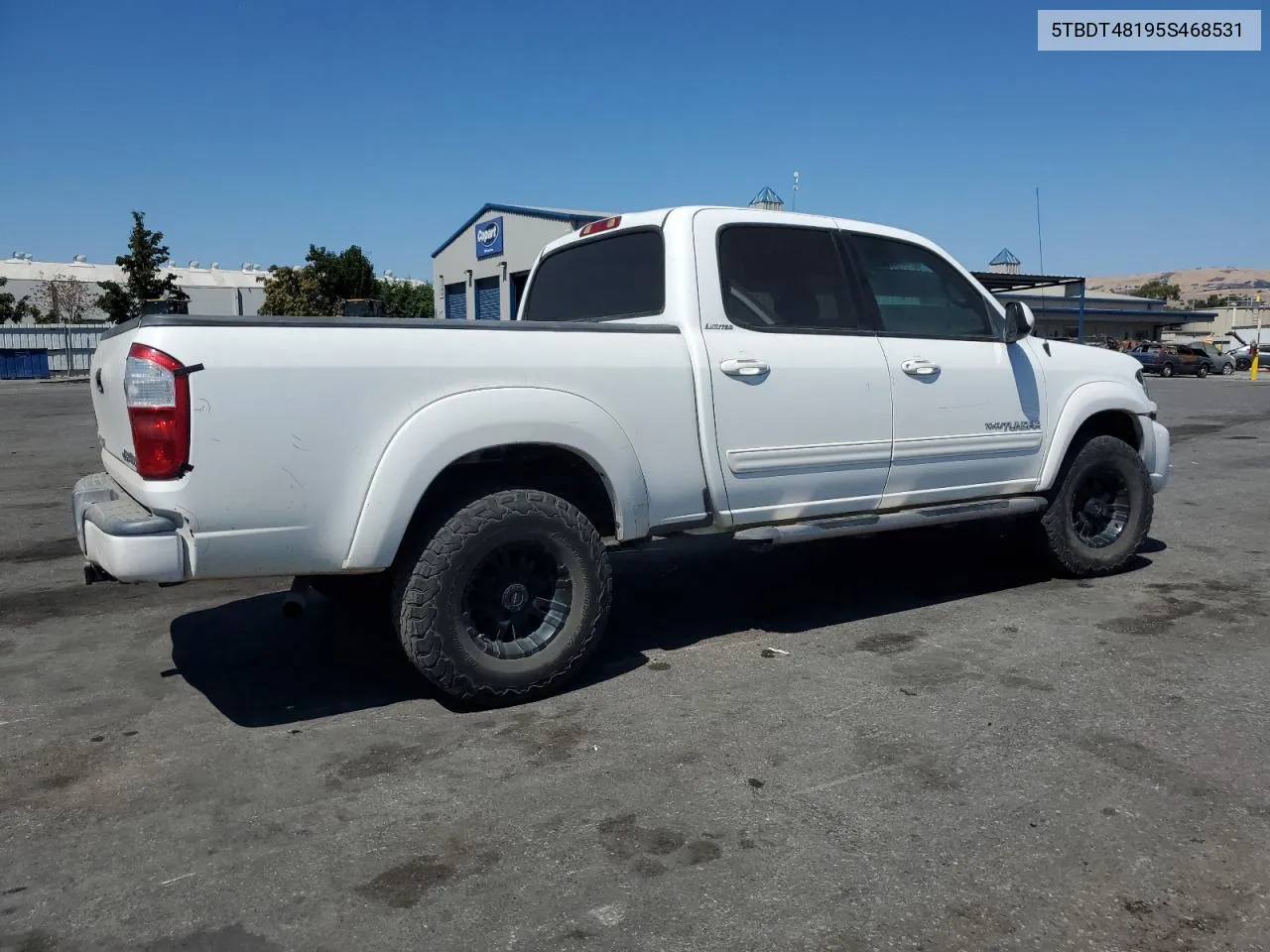 2005 Toyota Tundra Double Cab Limited VIN: 5TBDT48195S468531 Lot: 69719584