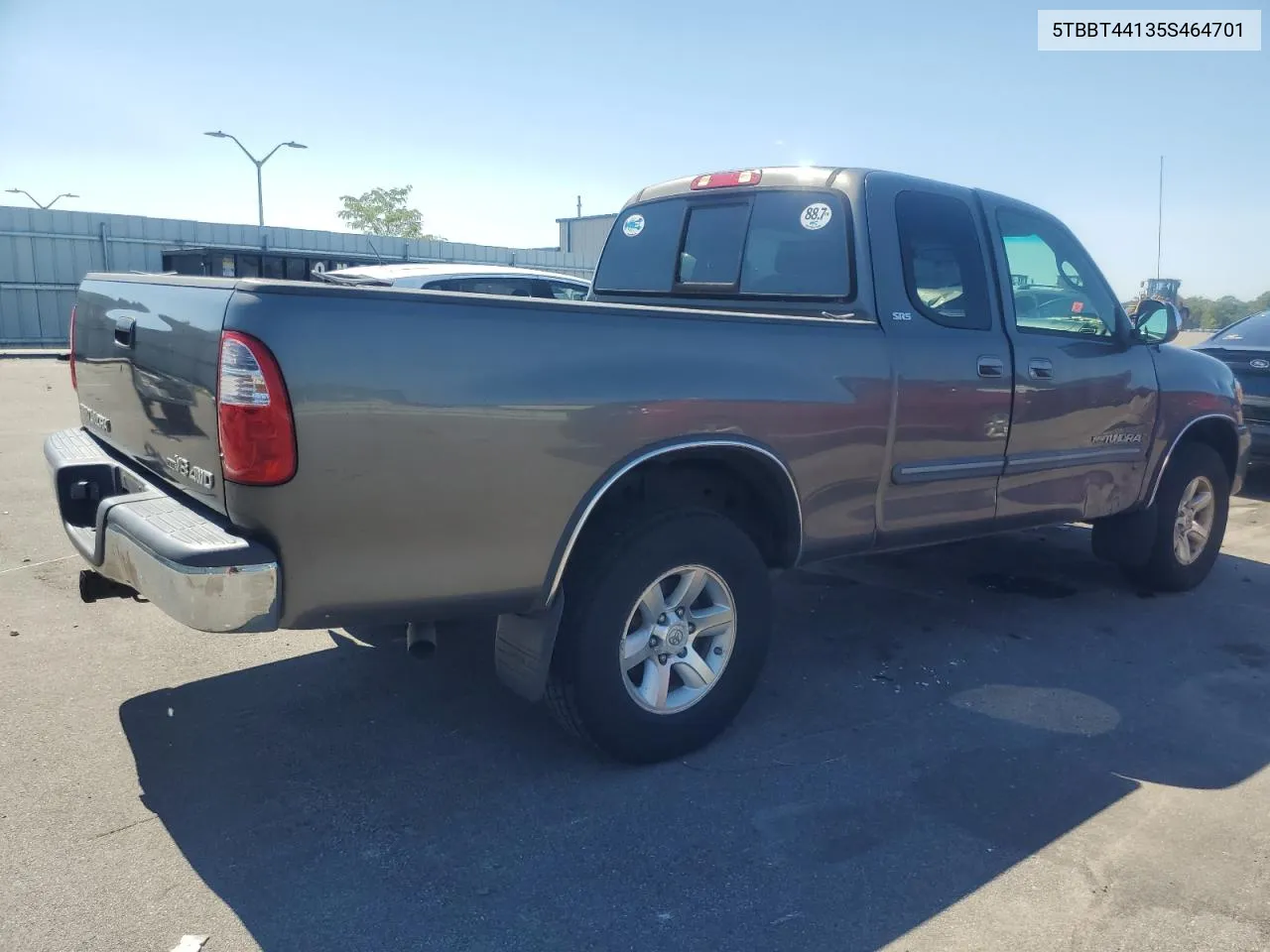 2005 Toyota Tundra Access Cab Sr5 VIN: 5TBBT44135S464701 Lot: 69776334