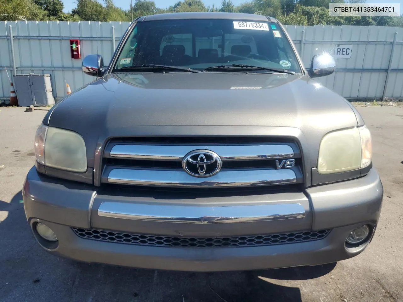 2005 Toyota Tundra Access Cab Sr5 VIN: 5TBBT44135S464701 Lot: 69776334