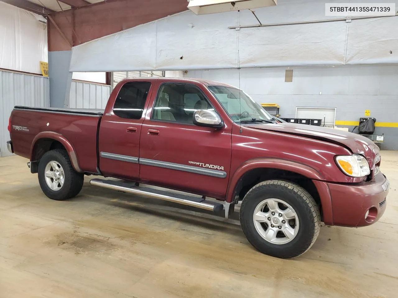 2005 Toyota Tundra Access Cab Sr5 VIN: 5TBBT44135S471339 Lot: 69863674