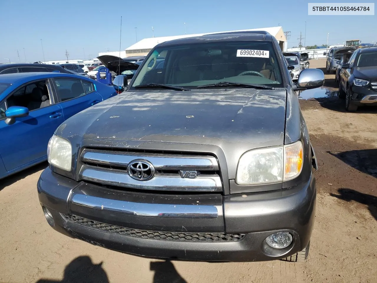 2005 Toyota Tundra Access Cab Sr5 VIN: 5TBBT44105S464784 Lot: 69902404