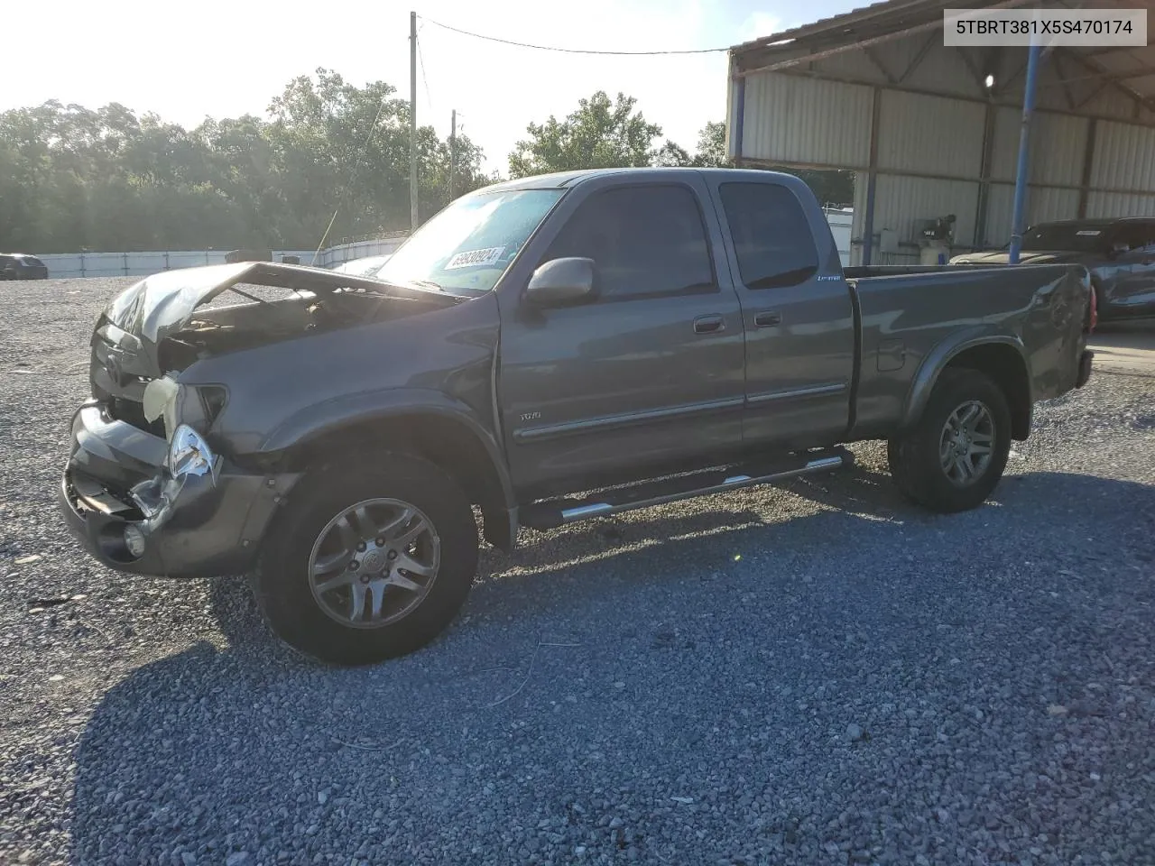 2005 Toyota Tundra Access Cab Limited VIN: 5TBRT381X5S470174 Lot: 69930924