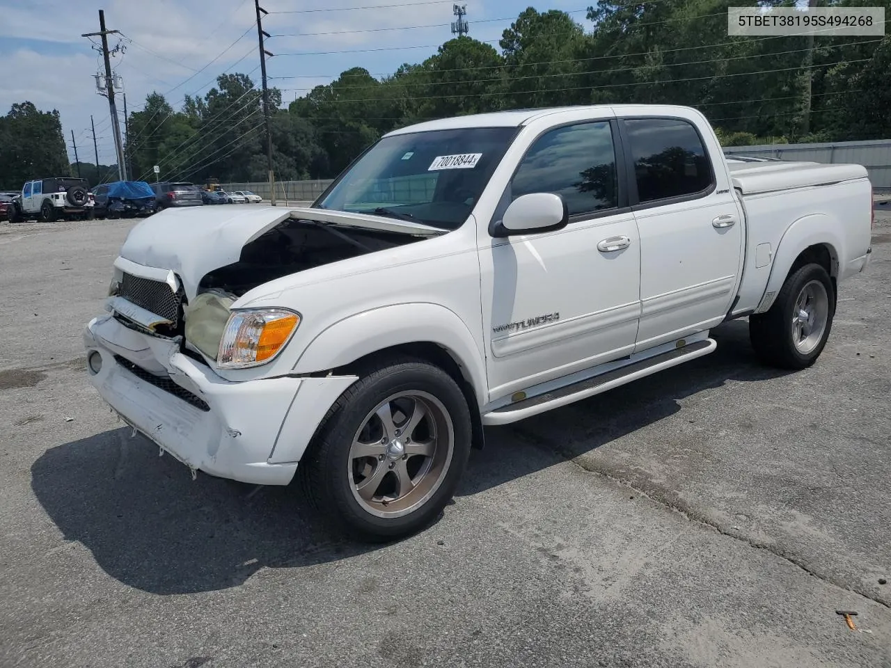 2005 Toyota Tundra Double Cab Limited VIN: 5TBET38195S494268 Lot: 70018844