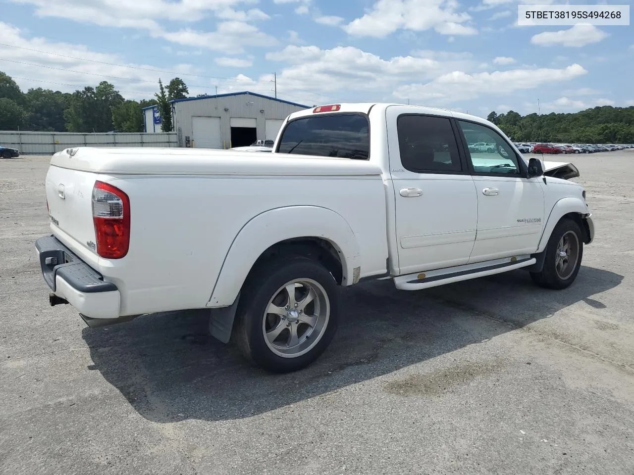 2005 Toyota Tundra Double Cab Limited VIN: 5TBET38195S494268 Lot: 70018844