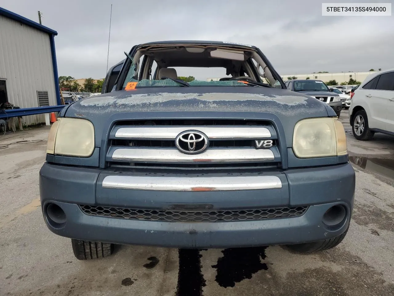 2005 Toyota Tundra Double Cab Sr5 VIN: 5TBET34135S494000 Lot: 70024454