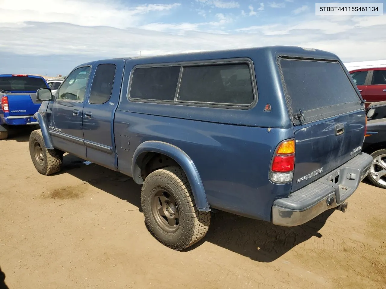 2005 Toyota Tundra Access Cab Sr5 VIN: 5TBBT44115S461134 Lot: 70063164