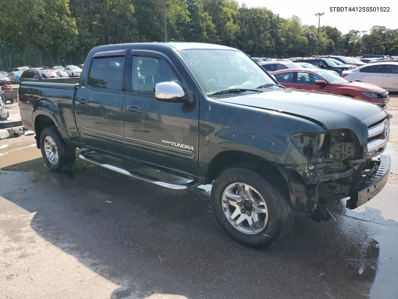 2005 Toyota Tundra Double Cab Sr5 VIN: 5TBDT44125S501522 Lot: 70512004