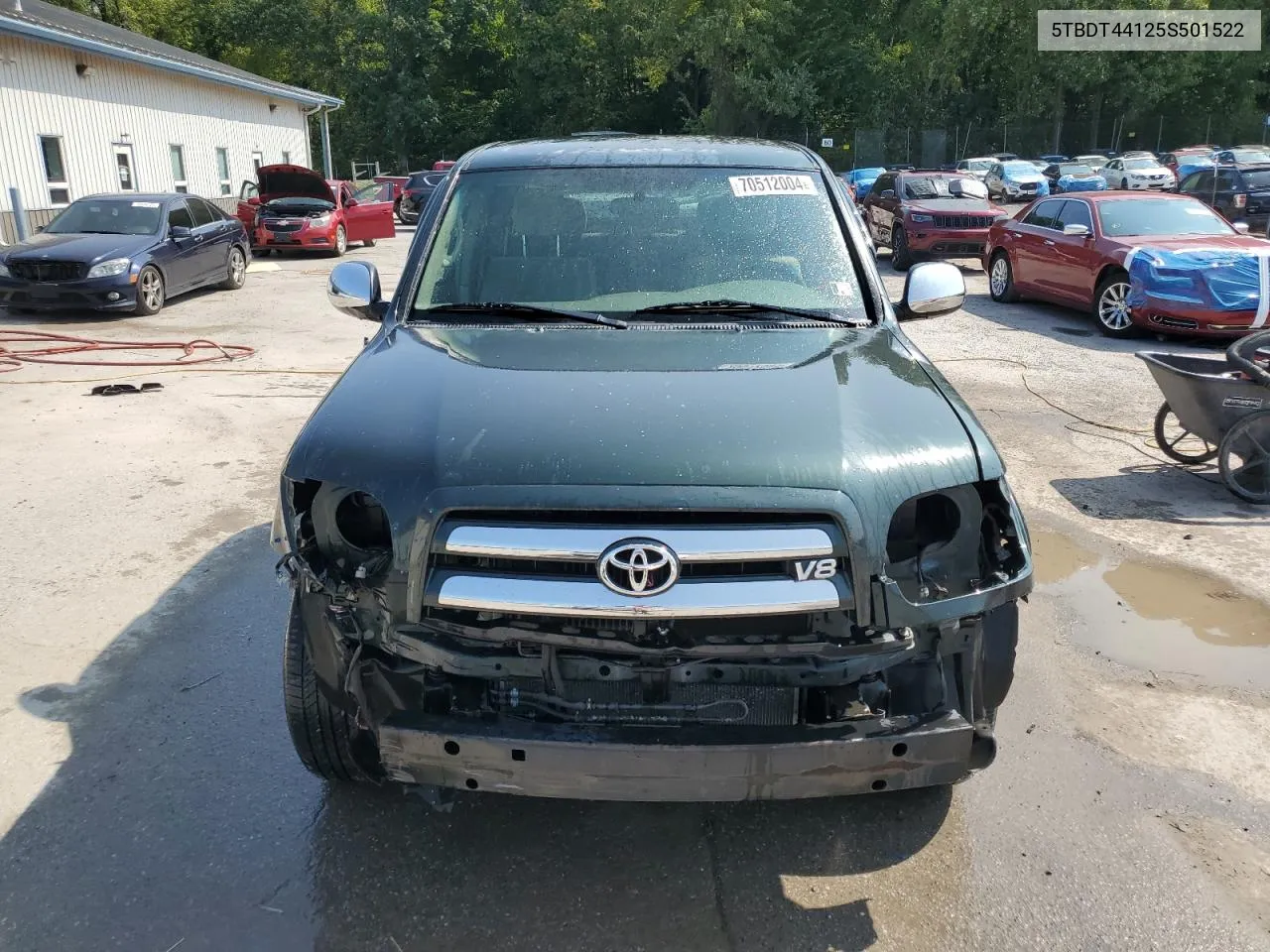 2005 Toyota Tundra Double Cab Sr5 VIN: 5TBDT44125S501522 Lot: 70512004