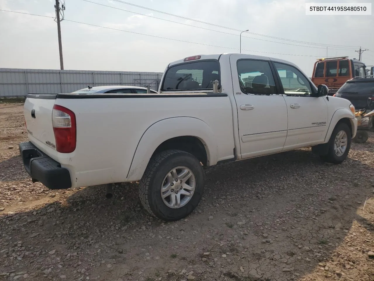 2005 Toyota Tundra Double Cab Sr5 VIN: 5TBDT44195S480510 Lot: 71040754