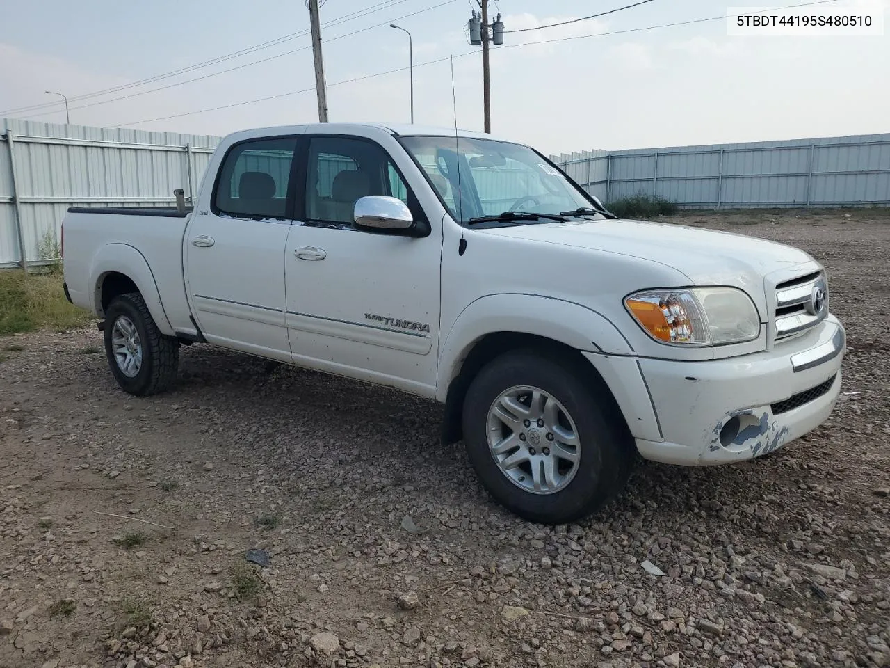 2005 Toyota Tundra Double Cab Sr5 VIN: 5TBDT44195S480510 Lot: 71040754