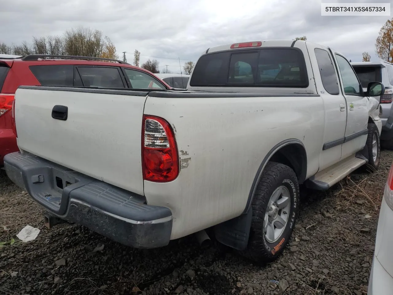 2005 Toyota Tundra Access Cab Sr5 VIN: 5TBRT341X5S457334 Lot: 71212824