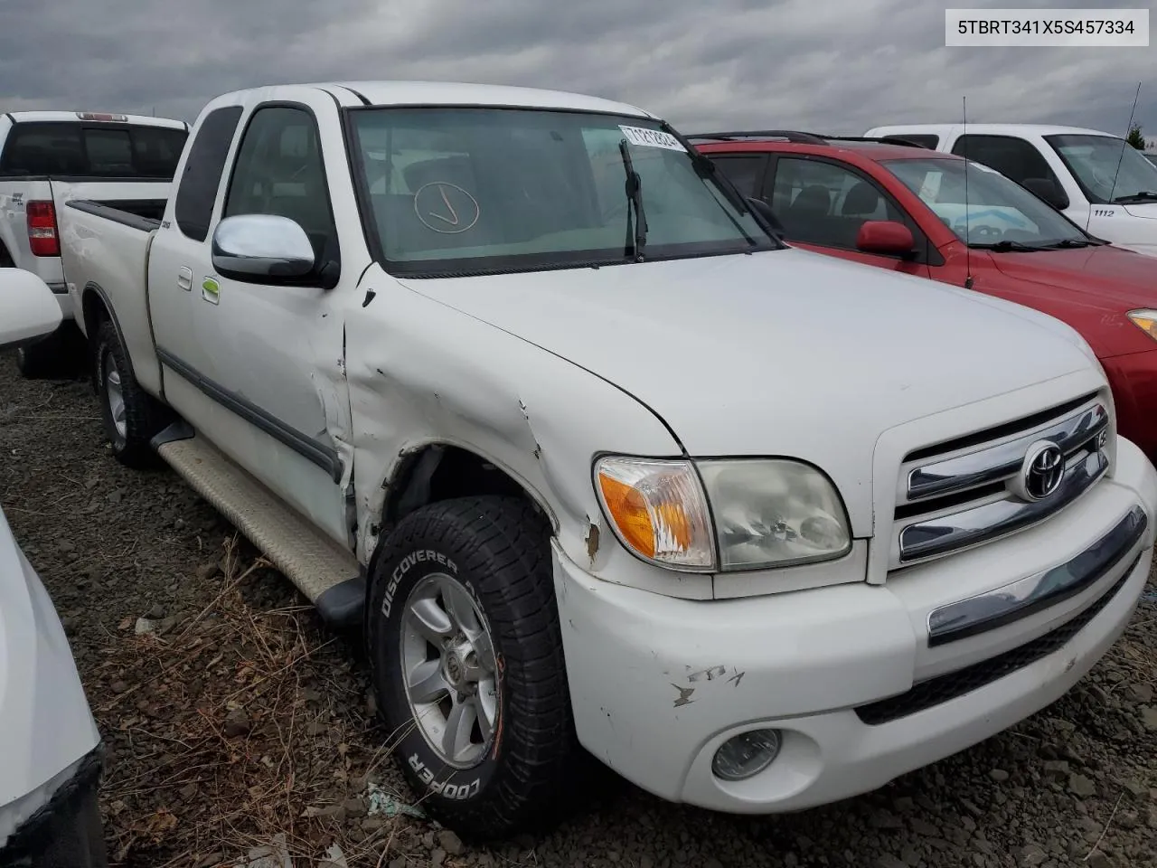 2005 Toyota Tundra Access Cab Sr5 VIN: 5TBRT341X5S457334 Lot: 71212824