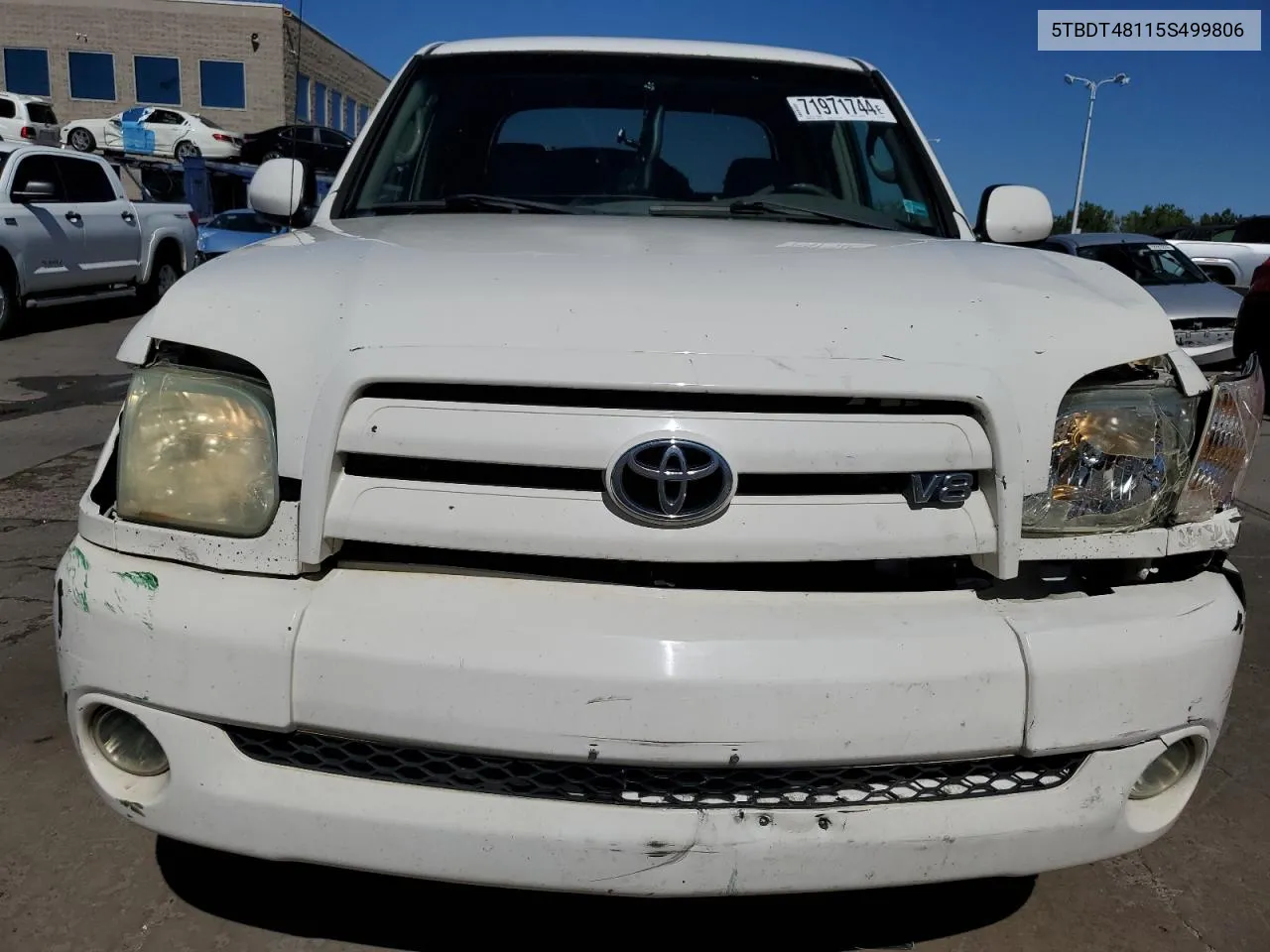 2005 Toyota Tundra Double Cab Limited VIN: 5TBDT48115S499806 Lot: 71971744