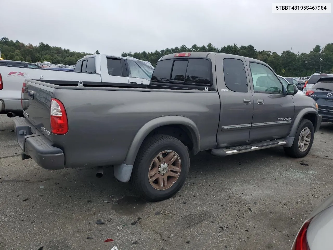 2005 Toyota Tundra Access Cab Limited VIN: 5TBBT48195S467984 Lot: 72420534