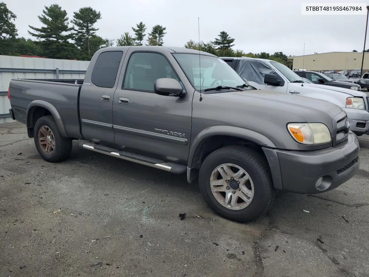 2005 Toyota Tundra Access Cab Limited VIN: 5TBBT48195S467984 Lot: 72420534