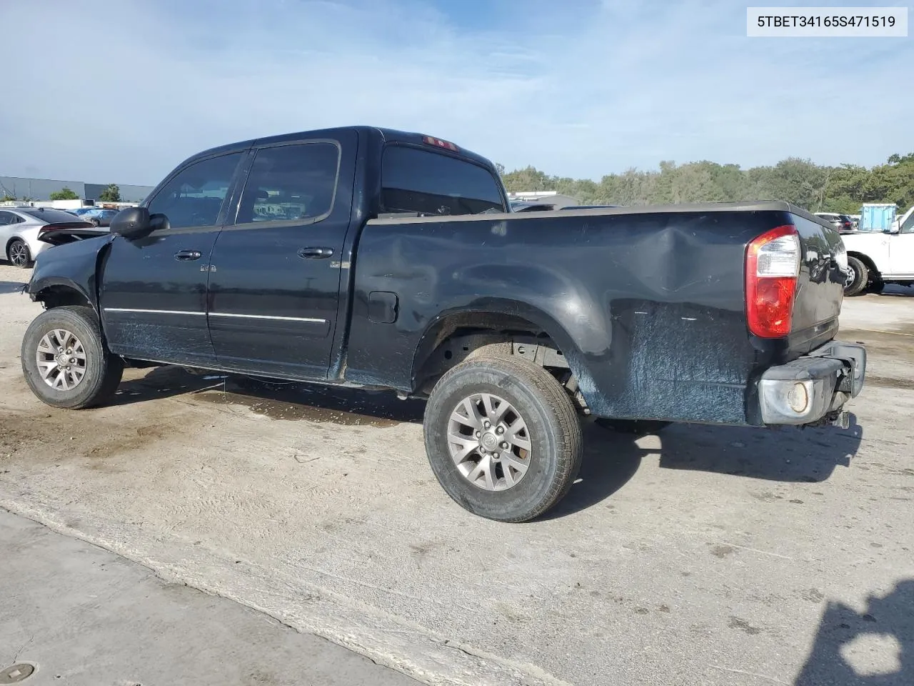 2005 Toyota Tundra Double Cab Sr5 VIN: 5TBET34165S471519 Lot: 72973984