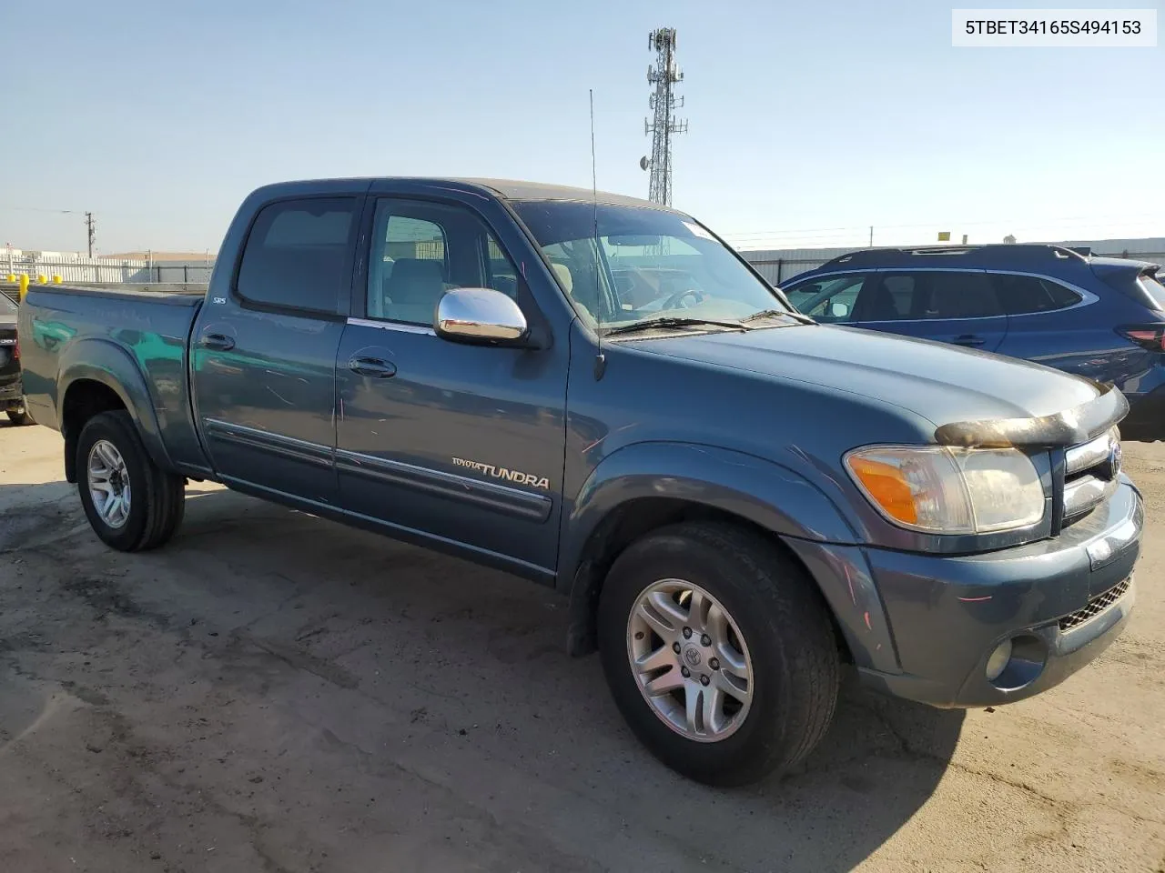 2005 Toyota Tundra Double Cab Sr5 VIN: 5TBET34165S494153 Lot: 73007134