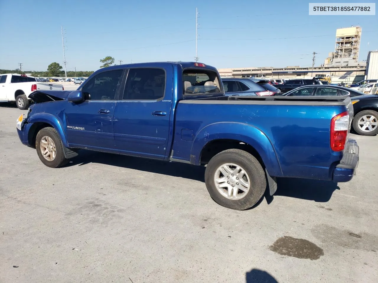 2005 Toyota Tundra Double Cab Limited VIN: 5TBET38185S477882 Lot: 73182964