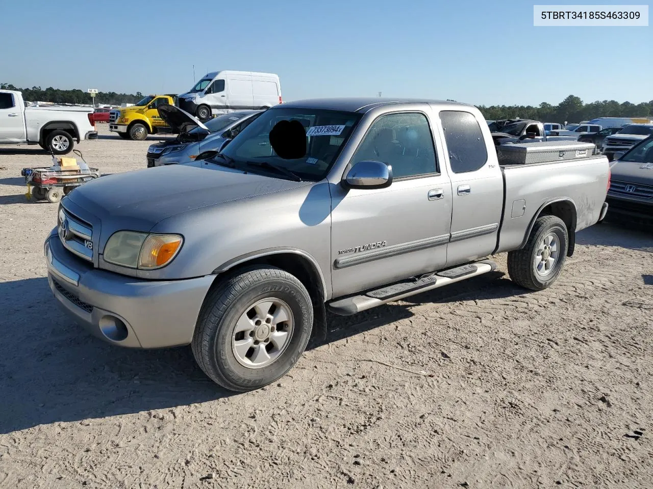 2005 Toyota Tundra Access Cab Sr5 VIN: 5TBRT34185S463309 Lot: 73373094