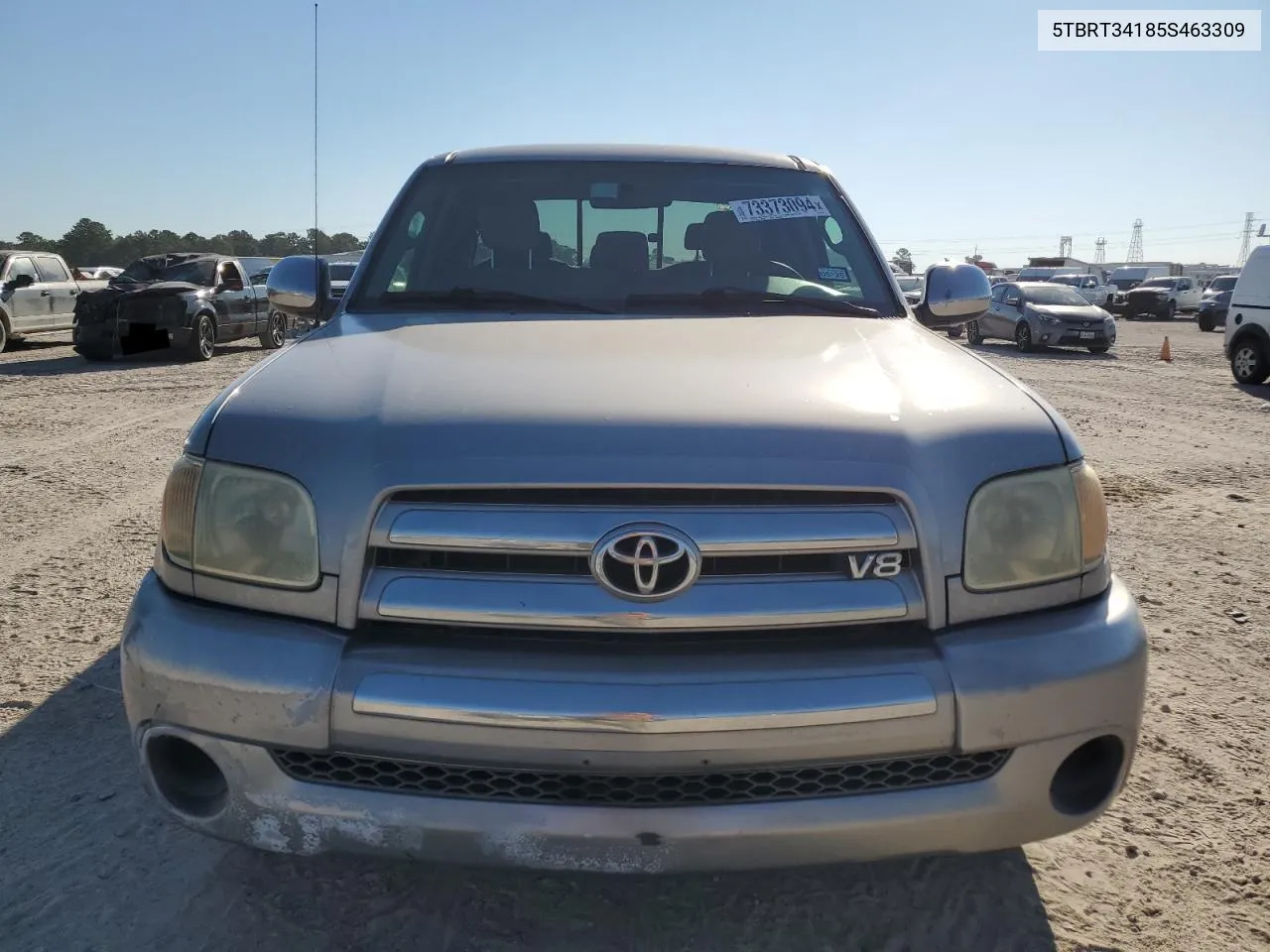 2005 Toyota Tundra Access Cab Sr5 VIN: 5TBRT34185S463309 Lot: 73373094